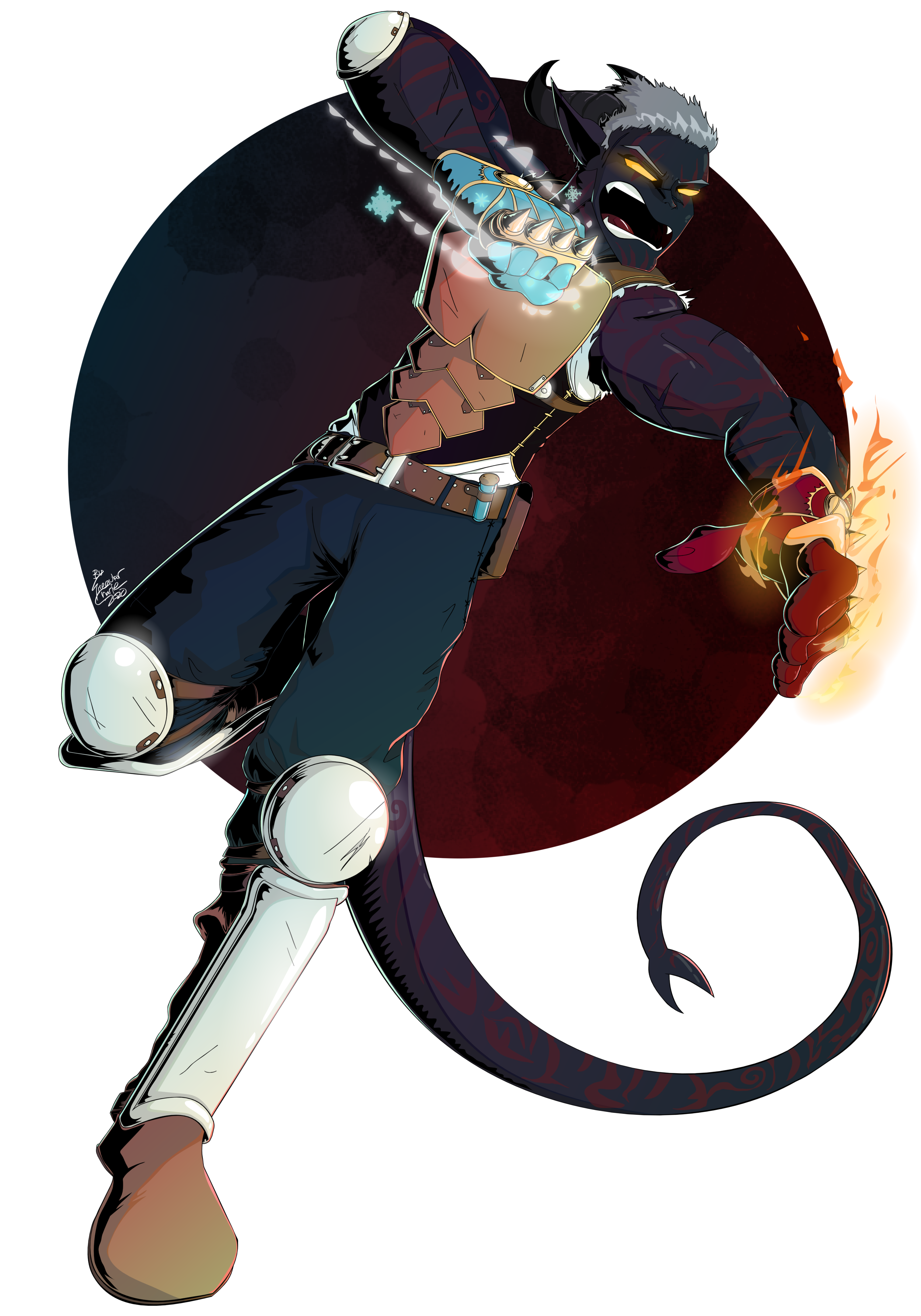 Disaster Character Portrait