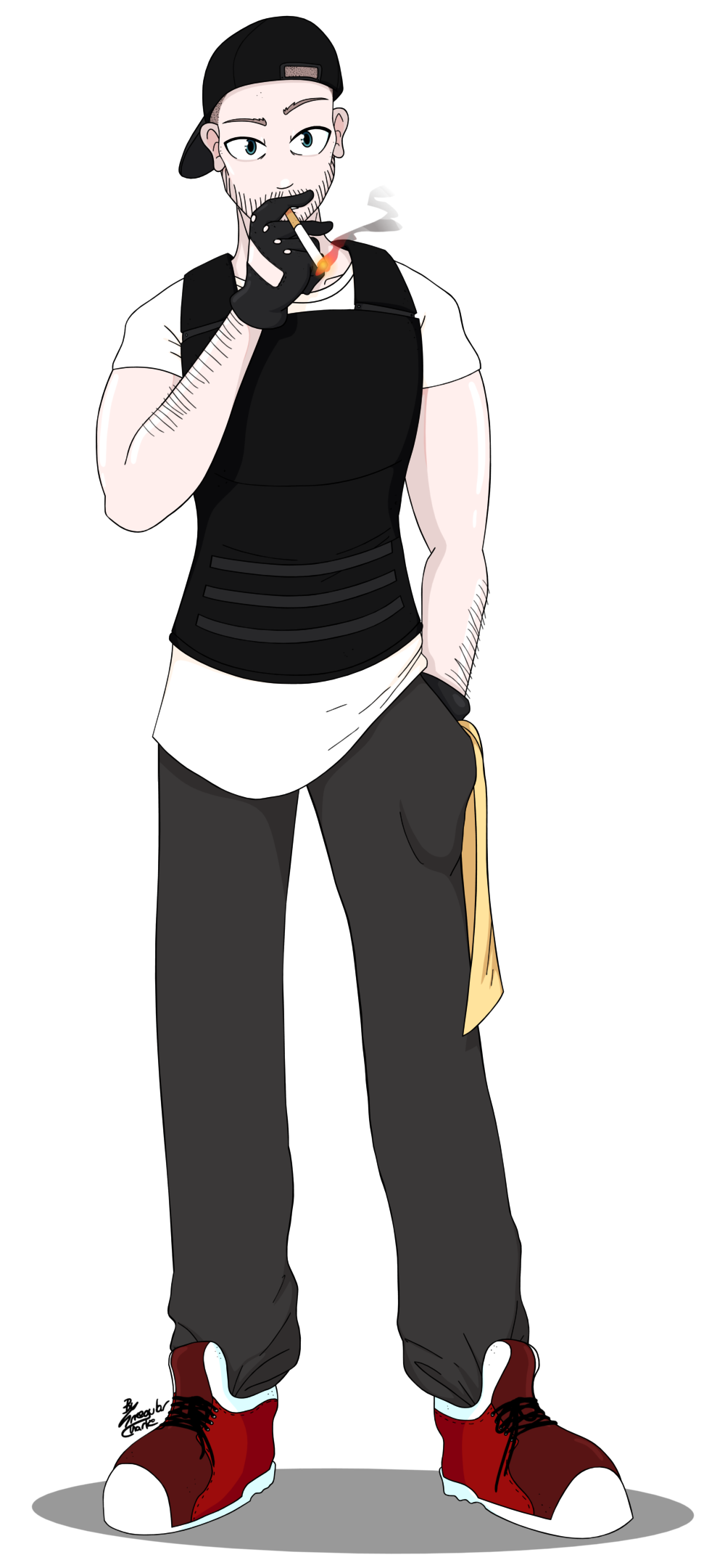 Rob Bank character Portrait