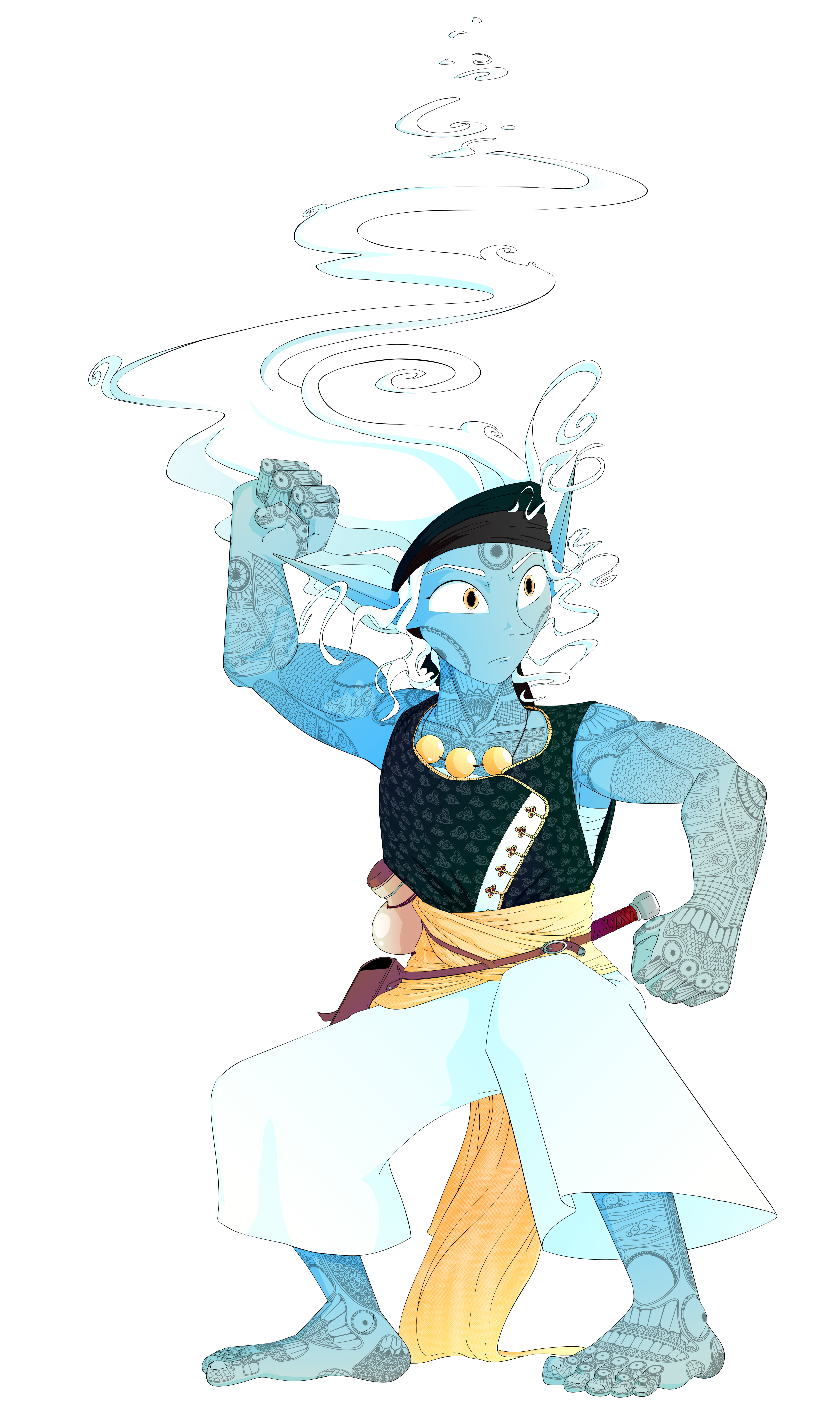Xin Goldhart Character Portrait 2