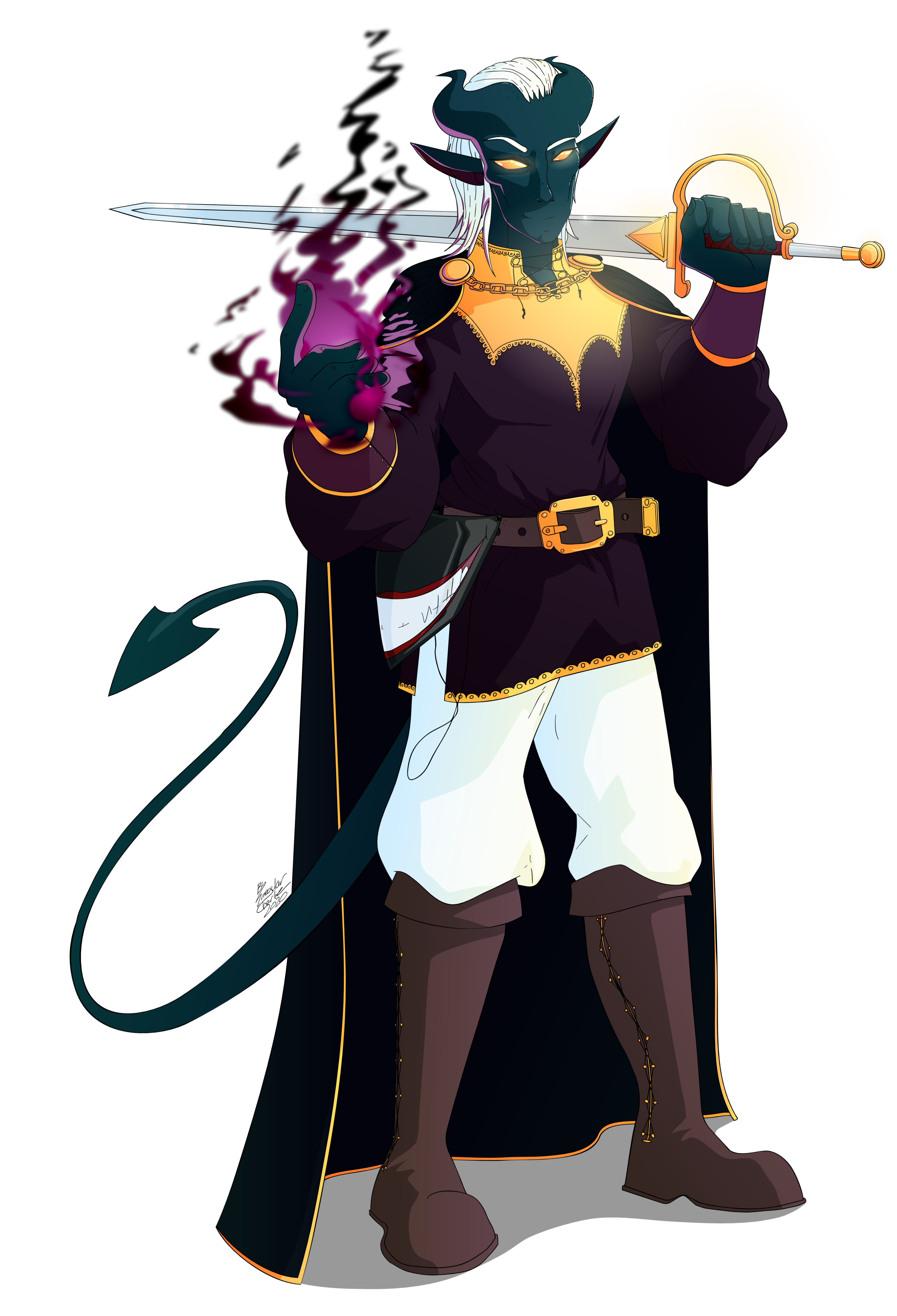 Zidolfus Faus Dekunaito Character Portrait