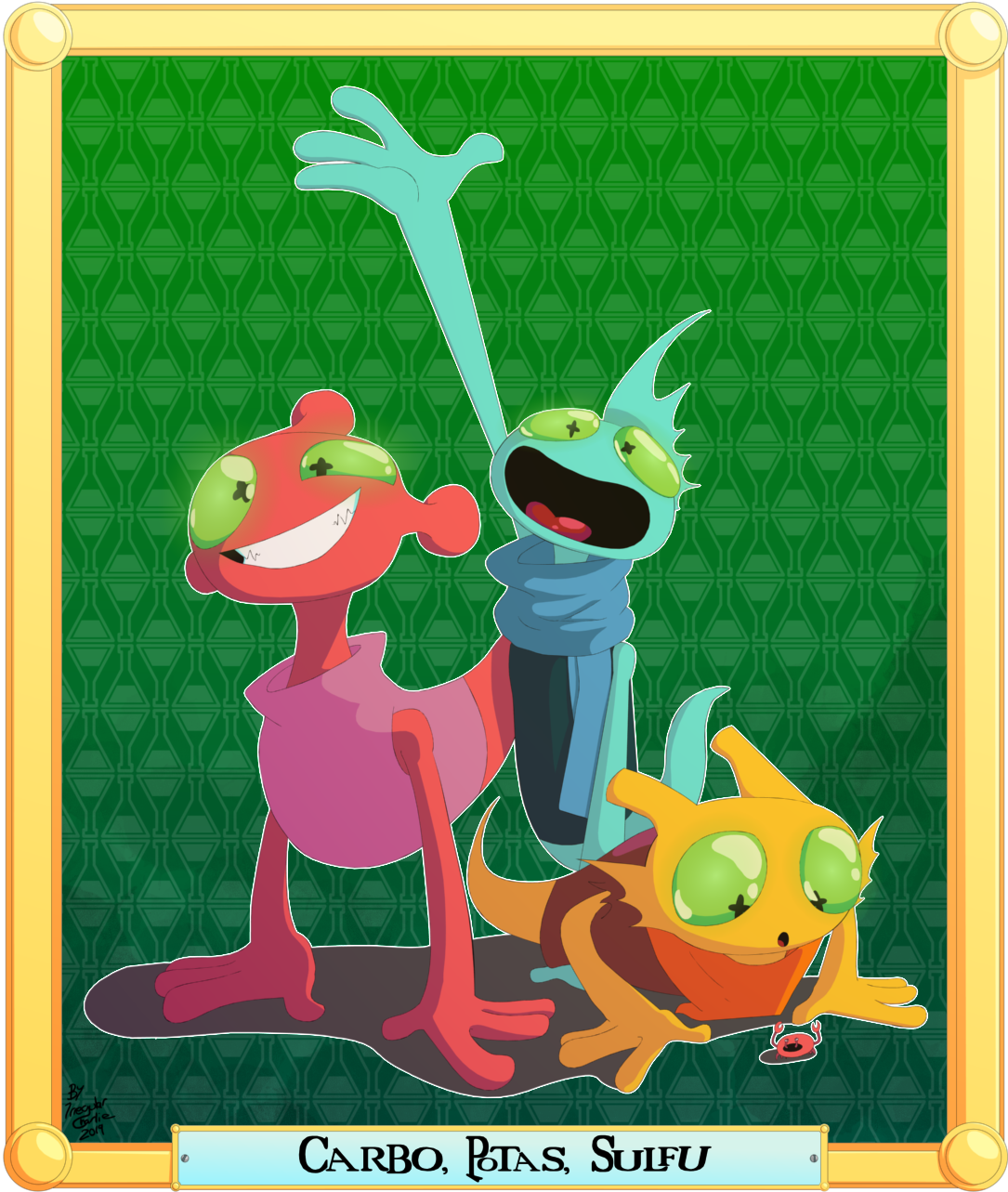 Powder Monkeys framed Picture