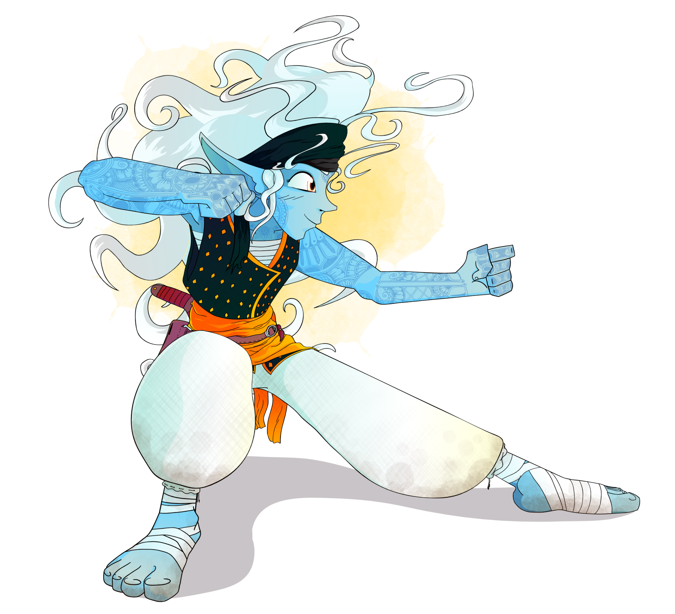 Xin Goldhart Character Portrait 1